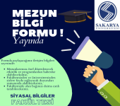 Fakültemiz Mezunlarıyla İletişim ve İş Birliği Çağrısı Hk.